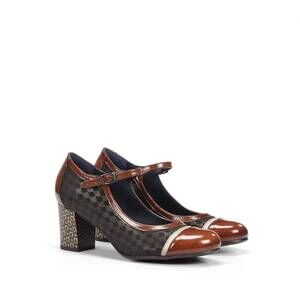 NEW FLUCHOS women's rodin shoe in cafe/cuero